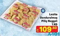LEZİTA DONDULMUŞ PİLİÇ NUGGET 1 KG